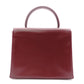CARTIER Cartier Must Line Handbag, Leather, Bordeaux, Vintage, Simple
