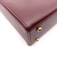 CARTIER Cartier Must Line Handbag, Leather, Bordeaux, Vintage, Simple