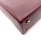 CARTIER Cartier Must Line Handbag, Leather, Bordeaux, Vintage, Simple