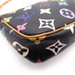 LOUIS VUITTON Monogram Multicolore Accessoires Pochette Shoulder Bag, Black