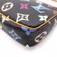 LOUIS VUITTON Monogram Multicolore Accessoires Pochette Shoulder Bag, Black