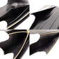 PRADA Long Wallet Saffiano Leather Black Wallet Black Gold Hardware R8020138