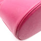 CHANEL Caviar Skin Bucket Bag, Shoulder Bag, Leather, Pink, Gold Hardware, Drawstring Bag