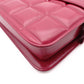 BOTTEGAVENETA Shoulder Bag, Leather, Bordeaux, Maroon, Gold Hardware, Single-Shoulder