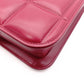BOTTEGAVENETA Shoulder Bag, Leather, Bordeaux, Maroon, Gold Hardware, Single-Shoulder
