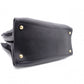 PRADA Handbag, Leather, Black, Saffiano Leather, 2-Way, Gold Hardware