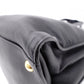 PRADA Handbag, Leather, Black, Saffiano Leather, 2-Way, Gold Hardware
