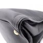 PRADA Handbag, Leather, Black, Saffiano Leather, 2-Way, Gold Hardware
