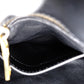 PRADA Handbag, Leather, Black, Saffiano Leather, 2-Way, Gold Hardware