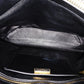 PRADA Handbag, Leather, Black, Saffiano Leather, 2-Way, Gold Hardware