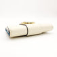 LOUIS VUITTON Pont Neuf Compact White Leather White LV Logo Gold Hardware R8020159