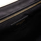 SAINT LAURENT Quilted Envelope Shoulder Bag, Leather, Beige, Gold Hardware, YSL Crossbody