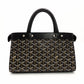 Goyard Jersey PM Handbag Black PVC Leather Black-Tone Tote Bag R8020080