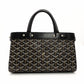 Goyard Jersey PM Handbag Black PVC Leather Black-Tone Tote Bag R8020080