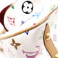 LOUIS VUITTON Rita Monogram Multicolor Tote Bag, PVC, Multicolor, 2-Way, White