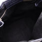 BALENCIAGA Navy Cabas Handbag, Leather, Navy, Logo Tote Bag