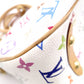 LOUIS VUITTON Rita Monogram Multicolor Tote Bag, PVC, Multicolor, 2-Way, White