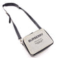 BURBERRY Horseferry Print Shoulder Bag, Canvas/Leather, Beige x Black, Crossbody