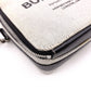 BURBERRY Horseferry Print Shoulder Bag, Canvas/Leather, Beige x Black, Crossbody