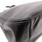 CHANEL Caviar Skin Chain Tote Bag Supermodel Shoulder Bag Leather Black Gold Hardware