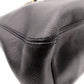 CHANEL Caviar Skin Chain Tote Bag Supermodel Shoulder Bag Leather Black Gold Hardware