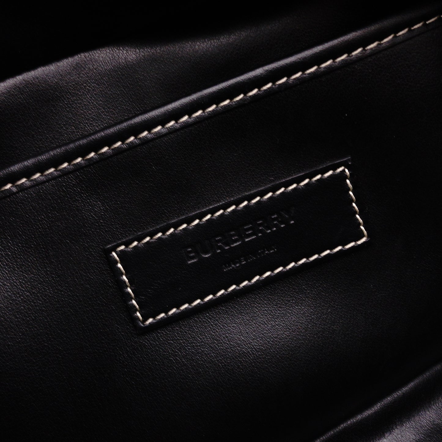 BURBERRY Horseferry Print Shoulder Bag, Canvas/Leather, Beige x Black, Crossbody