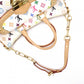 LOUIS VUITTON Rita Monogram Multicolor Tote Bag, PVC, Multicolor, 2-Way, White