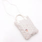 GOYARD Poitiers Clairvoix Shoulder Bag, PVC/Leather, White, 2-Way Crossbody