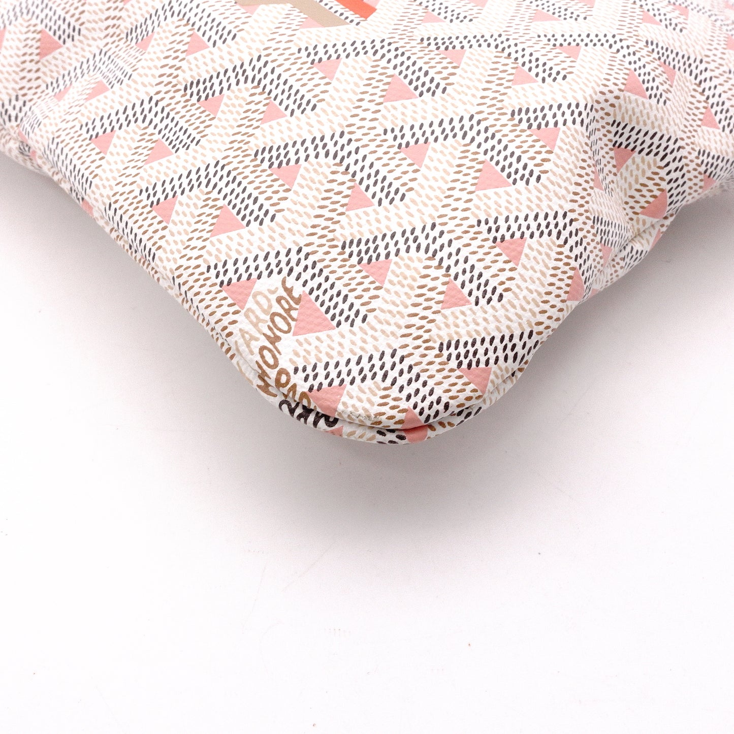 GOYARD Poitiers Clairvoix Shoulder Bag, PVC/Leather, White, 2-Way Crossbody