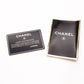 CHANEL Caviar Skin Chain Tote Bag Supermodel Shoulder Bag Leather Black Gold Hardware