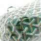 GOYARD Saint Louis PM Tote Bag, PVC and Leather, Green, with Pouch