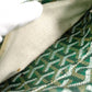 GOYARD Saint Louis PM Tote Bag, PVC and Leather, Green, with Pouch