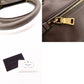 PRADA BN2103 Tote Bag, Leather, Grey, 2-way Shoulder Bag, Gold Hardware