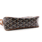 GOYARD Cup Vert Shoulder Bag, PVC/Leather, Black, Crossbody