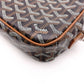 GOYARD Cup Vert Shoulder Bag, PVC/Leather, Black, Crossbody