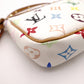 Louis Vuitton Pochette Accessoires Monogram Multicolore Shoulder Bag, White