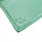 GUCCI Interlocking Bifold Wallet, Leather, Green, Gold Hardware