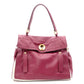 Yves Saint Laurent Muse To Handbag, Leather, Bordeaux, Gold Hardware, Vintage
