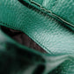 GUCCI Interlocking Bifold Wallet, Leather, Green, Gold Hardware