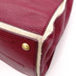 Yves Saint Laurent Muse To Handbag, Leather, Bordeaux, Gold Hardware, Vintage