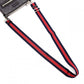 GUCCI GG Supreme Shoulder Bag, PVC/Leather, Grey, GG Logo, Men’s Crossbody Bag