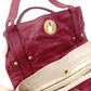 Yves Saint Laurent Muse To Handbag, Leather, Bordeaux, Gold Hardware, Vintage