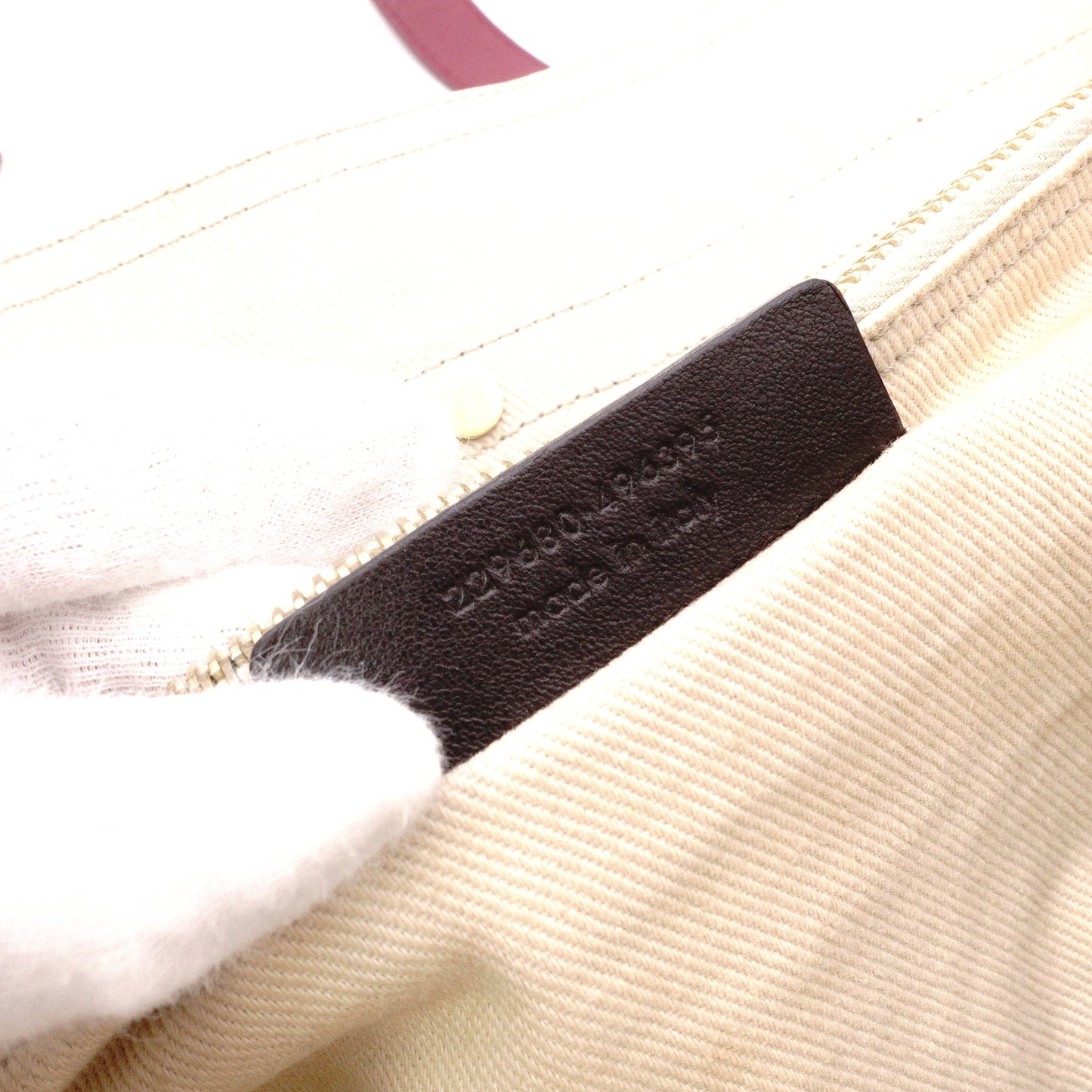 Yves Saint Laurent Muse To Handbag, Leather, Bordeaux, Gold Hardware, Vintage
