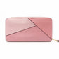 LOEWE Puzzle Long Wallet, Leather, Pink Tones, Logo, Women's Wallet