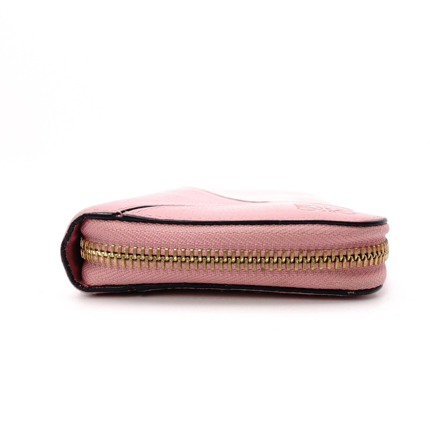 LOEWE Puzzle Long Wallet, Leather, Pink Tones, Logo, Women's Wallet