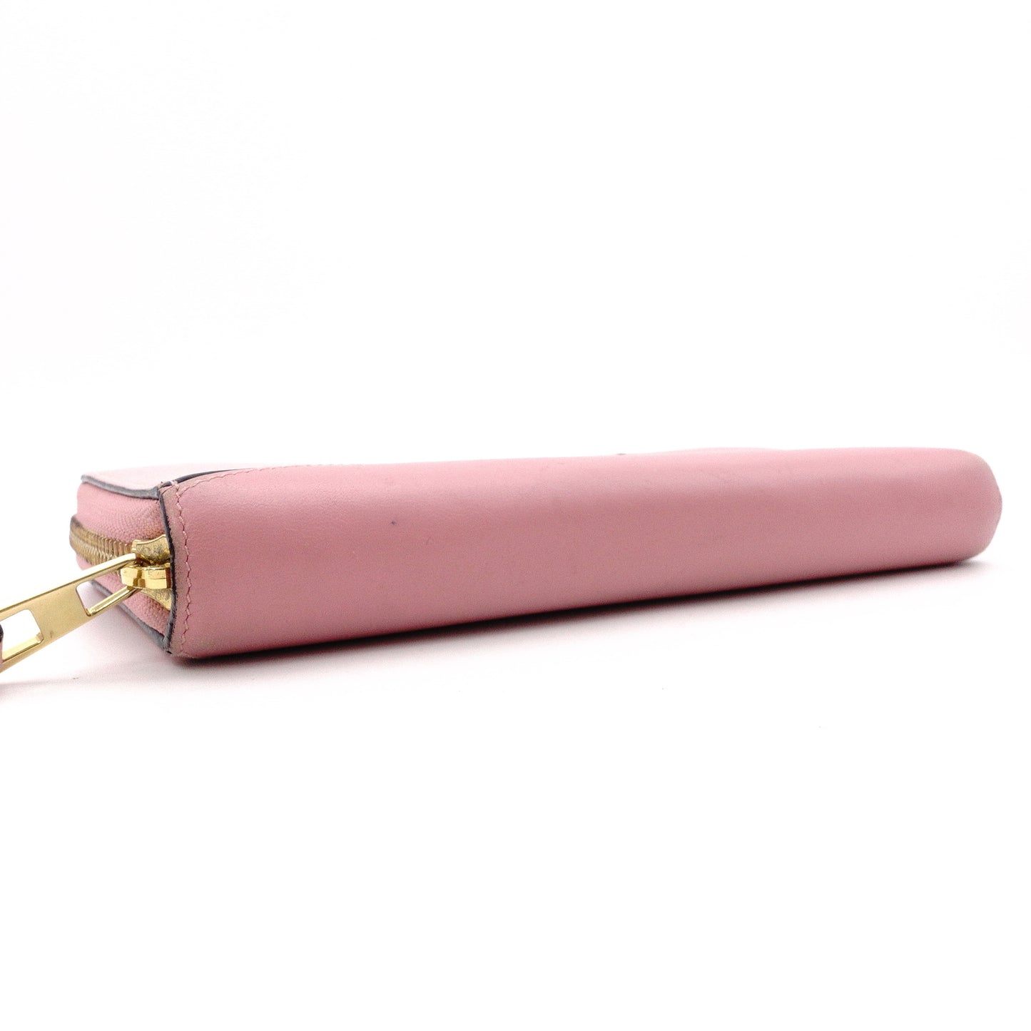 LOEWE Puzzle Long Wallet, Leather, Pink Tones, Logo, Women's Wallet