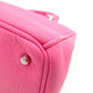 Christian Dior Diorissimo Handbag, Leather, Pink, 2-way, Silver Hardware