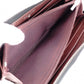 CHANEL Matelassé Long Wallet, Leather, Black, Silver Hardware