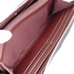 CHANEL Matelassé Long Wallet, Leather, Black, Silver Hardware
