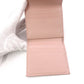 CHANEL Coco Logo Bifold Wallet, Leather, Pink, Women's, CC Logo, Gold Hardware
